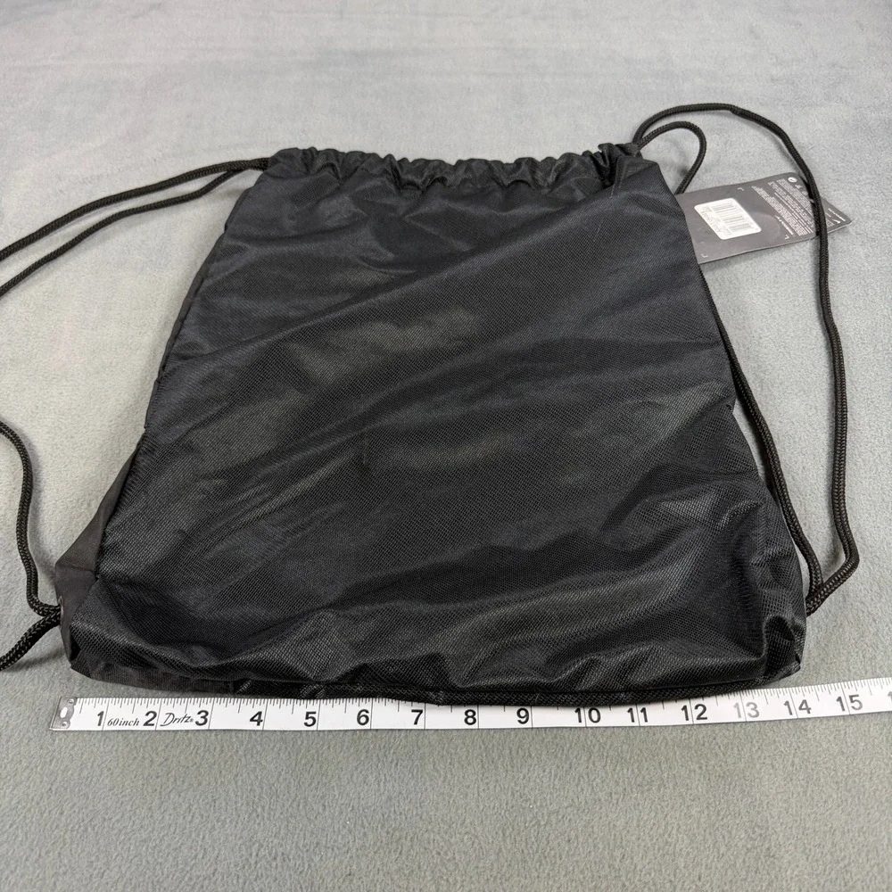 Nike Golf Drawstring Bag Black Meta Fortis Women in Construction CinchTG0274-001